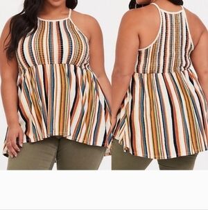 Torrid Tank Top 3 Striped